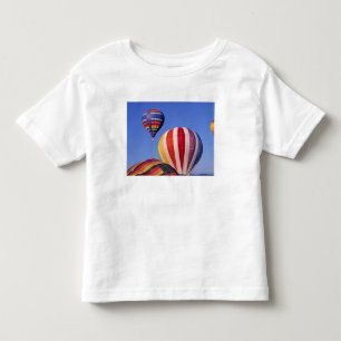 VS, Idaho, Teton Valley. Kleurrijke hete lucht Kinder Shirts