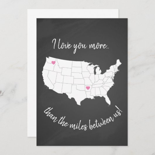 VS Ik hou meer van je dan van ons. Kaart (Voorkant / Achterkant)