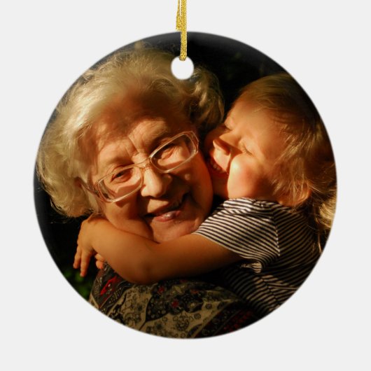 VS Ik hou meer van je dan van ons. Keramisch Ornament (Achterkant)