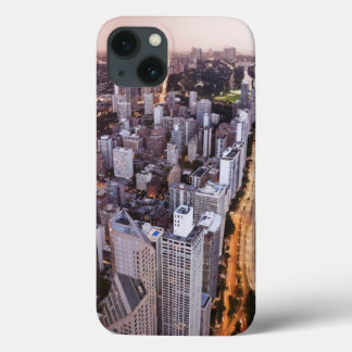 VS, Illinois, Chicago, Luchtbeeld van meer iPhone 13 Hoesje