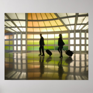 VS, Illinois, Chicago: O'Hare Internationaal Poster