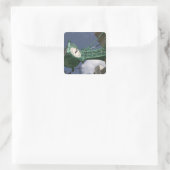 VS, Illinois, Chicago: The Loop: North State Vierkante Sticker (Tas)