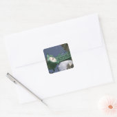 VS, Illinois, Chicago: The Loop: North State Vierkante Sticker (Envelop)