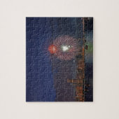 VS, Illinois, Chicago, Vier juli-vuurwerk Legpuzzel (Verticaal)