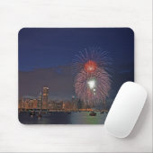 VS, Illinois, Chicago, Vier juli-vuurwerk Muismat (Met muis)