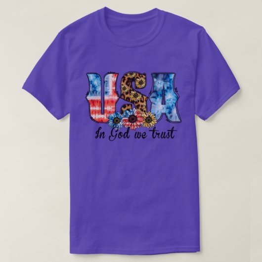 VS IN GOD VERTROUWEN WE T-SHIRT (Design voorkant)