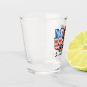 VS in God Wij vertrouwen | CHRISTELIJK | Zonnebloe Shot Glas (Links)