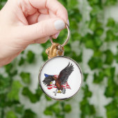 VS in God: Wij vertrouwen op Eagle Sleutelhanger (Hand)