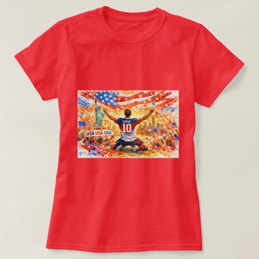 VS in het WK 2026 T-shirt (Design voorkant)