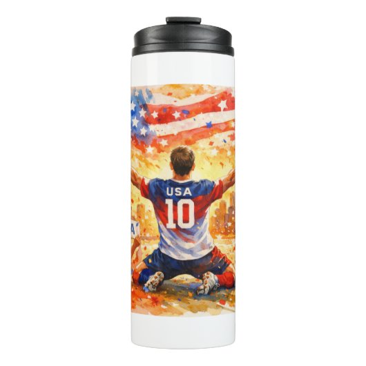 VS in het WK 2026 Thermosbeker (Voorkant)