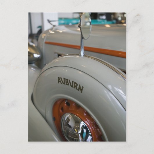 VS, Indiana, Auburn: Auburn, Cord, Duesenberg 13 Briefkaart (Voorkant)