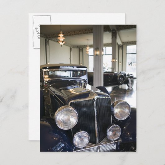 VS, Indiana, Auburn: Auburn, Cord, Duesenberg 6 Briefkaart (Voorkant / Achterkant)