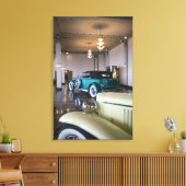 VS, Indiana, Auburn: Auburn, Cord, Duesenberg 8 Canvas Afdruk (Insitu (Woonkamer))