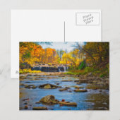 VS, Indiana. Cataract Falls State Recreation Briefkaart (Voorkant / Achterkant)