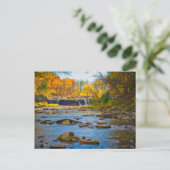 VS, Indiana. Cataract Falls State Recreation Briefkaart (Staand voorkant)