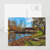 VS, Indiana, Cataract Falls State Recreation Briefkaart (Voorkant / Achterkant)