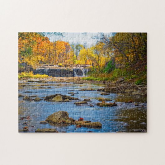VS, Indiana. Cataract Falls State Recreation Legpuzzel (Horizontaal)
