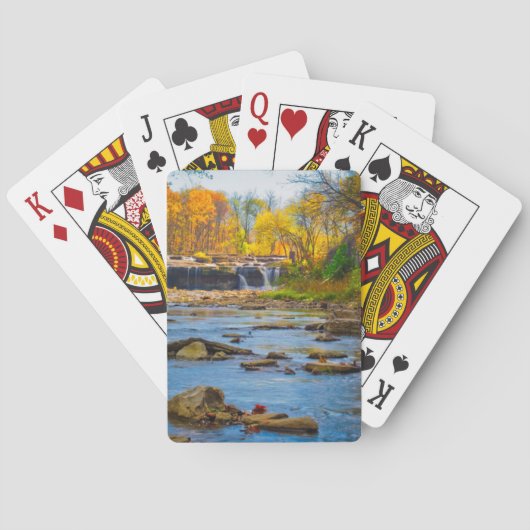 VS, Indiana. Cataract Falls State Recreation Pokerkaarten (Achterkant)