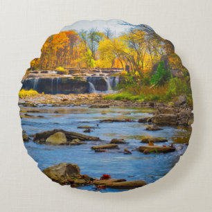 VS, Indiana. Cataract Falls State Recreation Rond Kussen