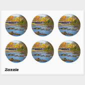 VS, Indiana. Cataract Falls State Recreation Ronde Sticker (Vel)