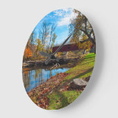VS, Indiana, Cataract Herfst State Recreation Grote Klok (Hoek)