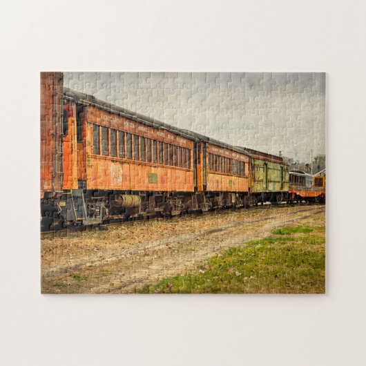 VS, Indiana. Het North Judson Railroad Museum Legpuzzel (Horizontaal)