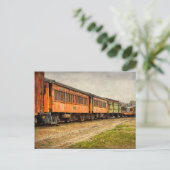 VS, Indiana. Het North Mudson Railroad Museum Briefkaart (Staand voorkant)