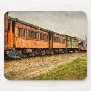 VS, Indiana. Het North Mudson Railroad Museum Muismat