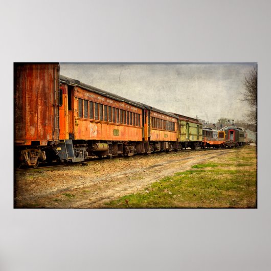 VS, Indiana. Het North Mudson Railroad Museum Poster (Voorkant)