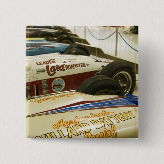 VS, Indiana, Indianapolis: Indianapolis Motor 3 Vierkante Button 5,1 Cm (Voorkant)