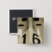 VS, Indiana, Indianapolis: Indianapolis Motor 4 Vierkante Button 5,1 Cm (Voorkant /achterkant)