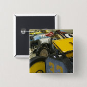 VS, Indiana, Indianapolis: Indianapolis Motor 5 Vierkante Button 5,1 Cm (Voorkant /achterkant)
