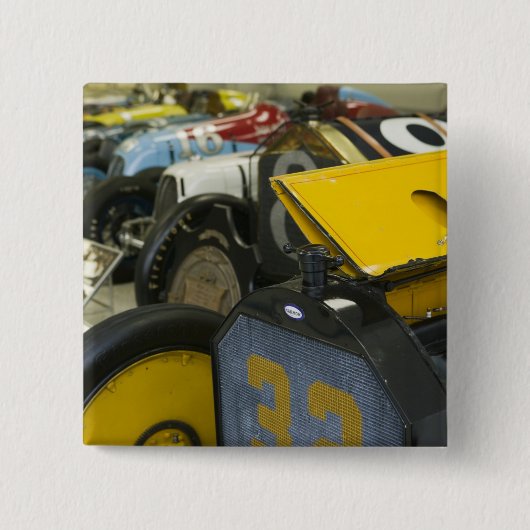 VS, Indiana, Indianapolis: Indianapolis Motor 5 Vierkante Button 5,1 Cm (Voorkant)