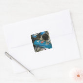 VS, Indiana, Indianapolis: Indianapolis Motor Vierkante Sticker (Envelop)