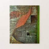 VS, Indiana. landschap op het platteland, met wijn Legpuzzel (Verticaal)