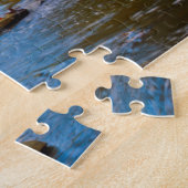 VS, Indiana. Recreatie van de Cataract-Herfst-staa Legpuzzel (Zijkant)