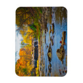 VS, Indiana. Recreatie van de Cataract-Herfst-staa Magneet (Verticaal)