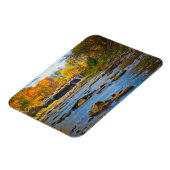 VS, Indiana. Recreatie van de Cataract-Herfst-staa Magneet (Linkerzijde)