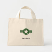 VS Integriteit Groen Mini Tote Bag (Voorkant)