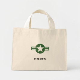 VS Integriteit Groen Mini Tote Bag