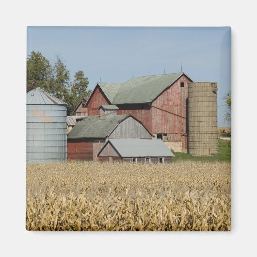 VS, IOWA, Froelich: Oude boerderij Magneet (Voorkant)