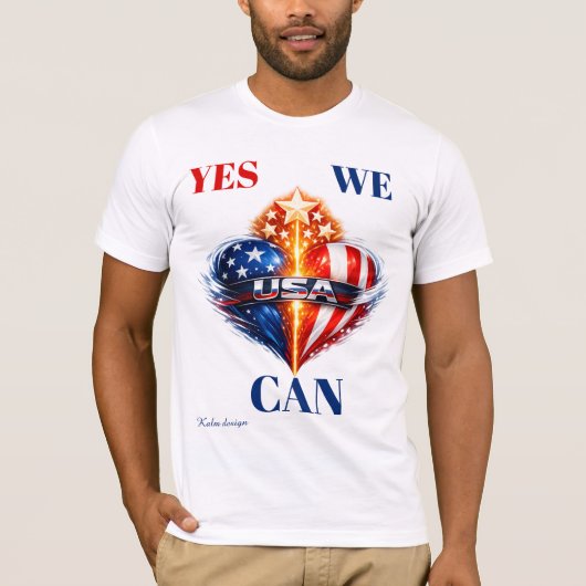 VS ja we kunnen T-shirt (Voorkant)