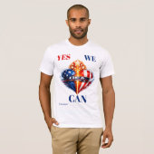 VS ja we kunnen T-shirt (Voorkant volledig)