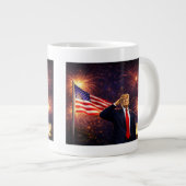 VS JULI 4e 250 Jaar Trump Excellent  Grote Koffiekop (Voorkant rechts)