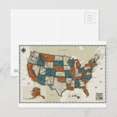 VS - kaart (Voorkant / Achterkant)