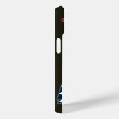 VS-kaart met Amerikaanse vlag Case-Mate iPhone Case (Achterkant / Rechts)