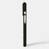 VS-kaart met Amerikaanse vlag Case-Mate iPhone Case (Achterkant / Links)