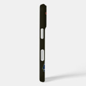 VS-kaart met Amerikaanse vlag Case-Mate iPhone Case (Achterkant / Rechts)