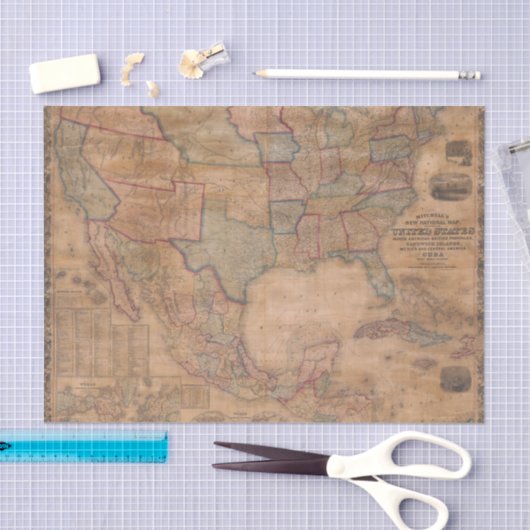 VS  kaart ontkoppeling Tissuepapier (Craft)