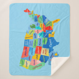 VS-kaart Sherpa Deken